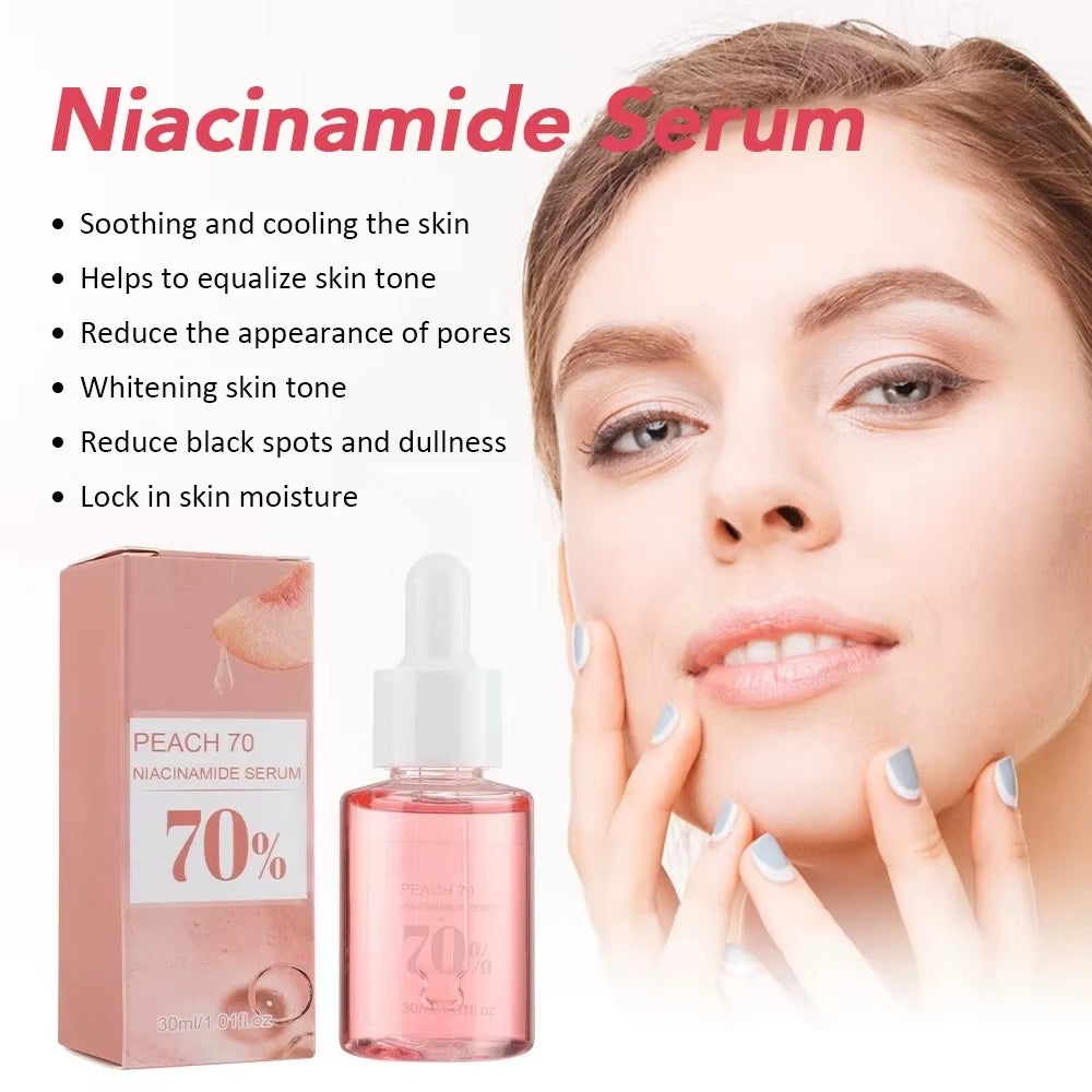 Niacinamide Dark Spot Corrector Serum – 30ml  Melanin Fading • Melasma Treatment • Pore Refining • Hyaluronic Acid Hydration