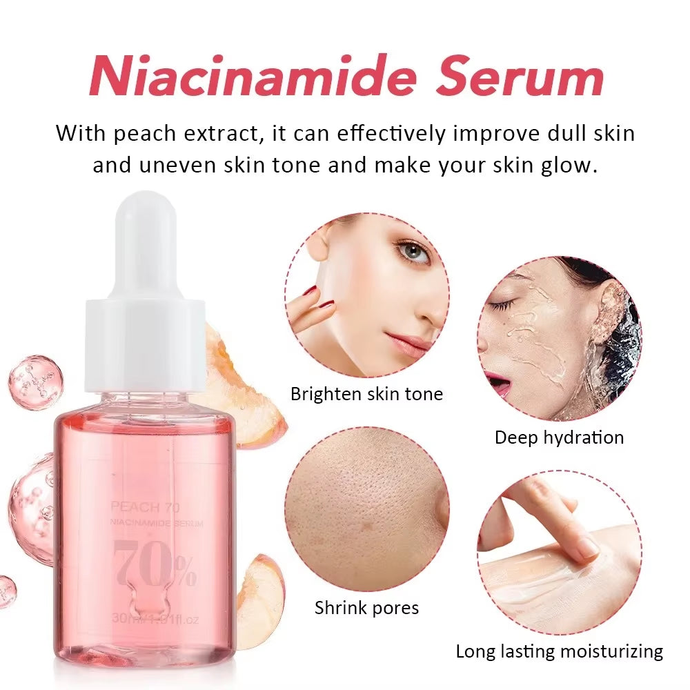 Niacinamide Dark Spot Corrector Serum – 30ml  Melanin Fading • Melasma Treatment • Pore Refining • Hyaluronic Acid Hydration